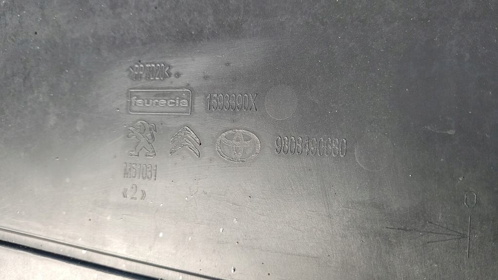 фото №8, Toyota proace ii 20r кронштейн бампера pas передній 9808490680