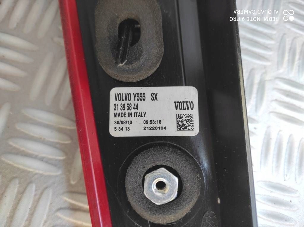 фото №8, Volvo v40 ii 2012-2019 лампы задние лампа задняя левая правая 31395844 31395845