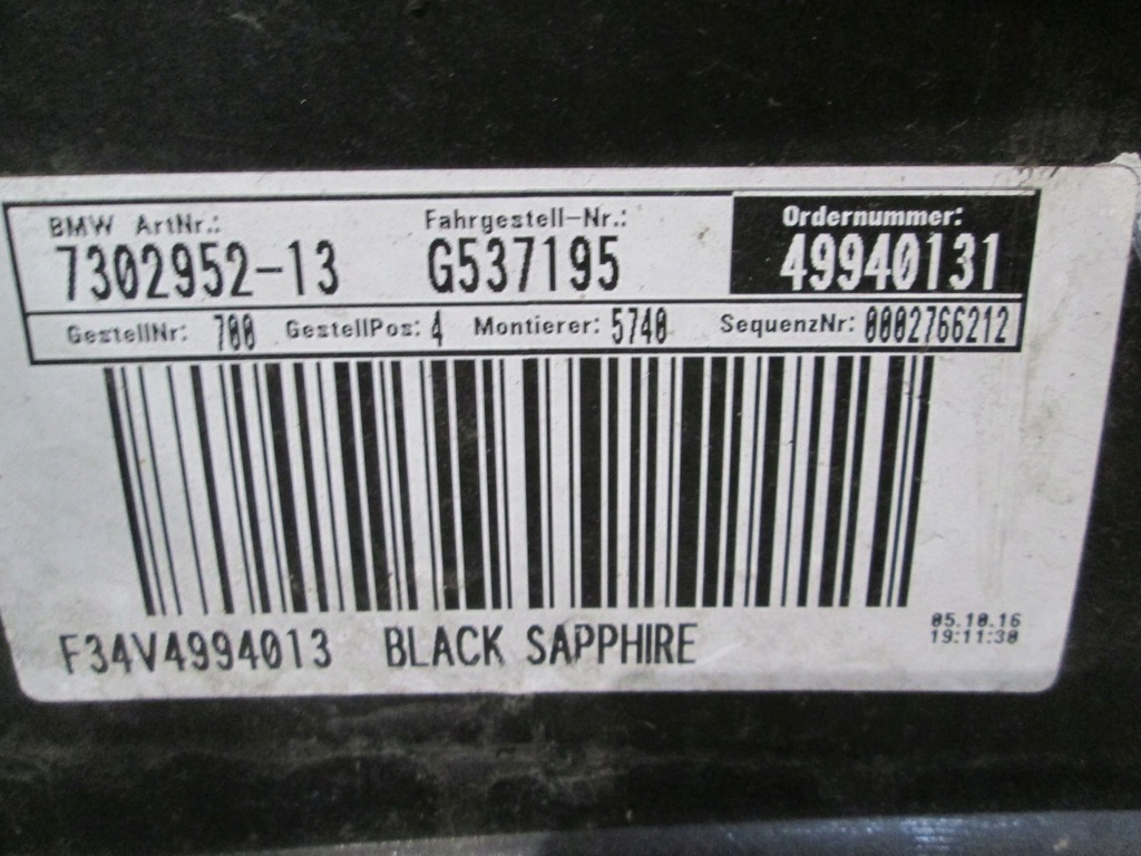 фото №12, Bmw 3 f34 gt бампер перед передний разные