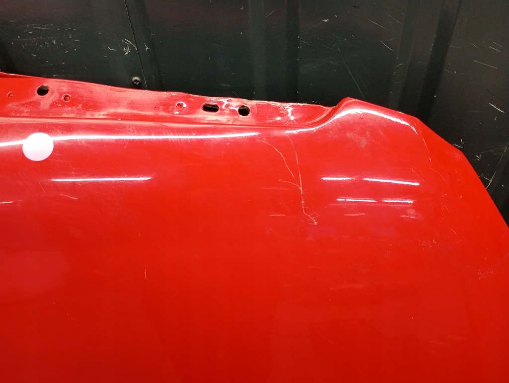 фото №7, Капот skoda fabia ii 2 czerwona