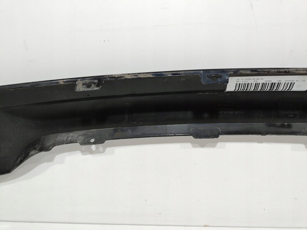 фото №14, Bmw 7 f01 f02 спойлер диффузор накладка бампера задняя 7183887