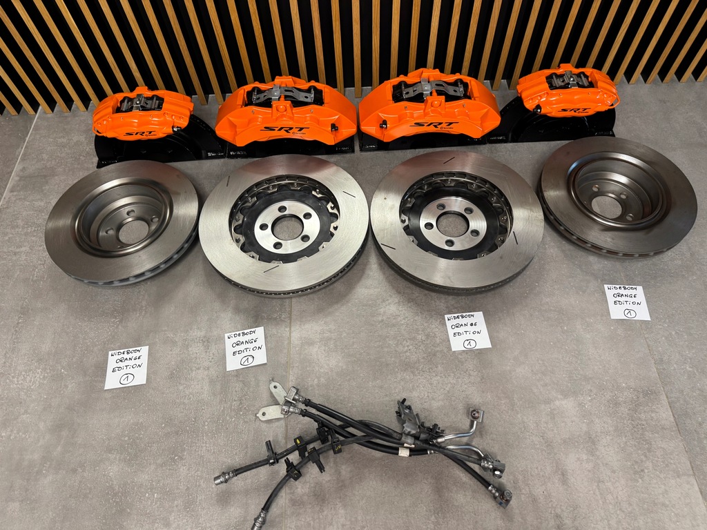 фото №10, Dodge challenger charger widebody супорти brembo + гальмівні диски orange edition