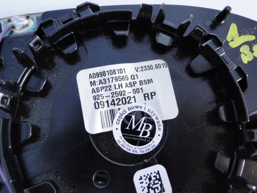 фото №9, Mercedes eqe 295 eqs 297 вкладыш стекло зеркало левая фотохромный мёртвая pola