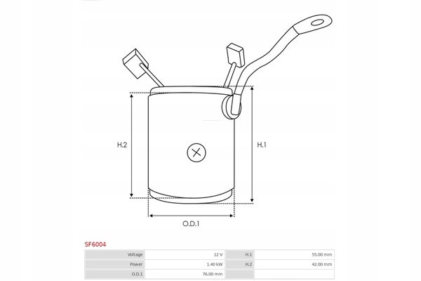 фото №4, Обмотка wzbudzające, стартер as-pl sf6004