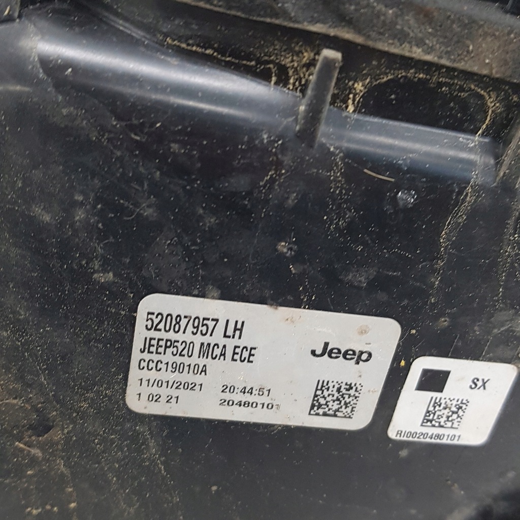 фото №4, Лампа ліва задня jeep renegade 52087957