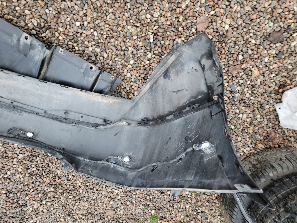 фото №11, Бампер задний задняя tesla x парктроник накладка kompletny