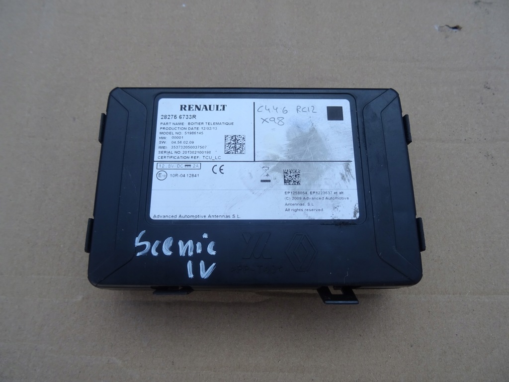 фото №1, Блок керування модуль renault scenic iv