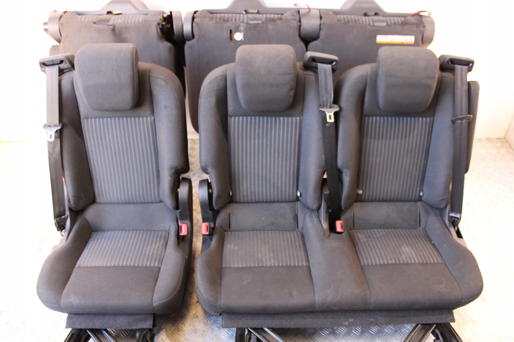 фото №7, Сиденья салон обивка 9 человек пассажирский ford transit custom