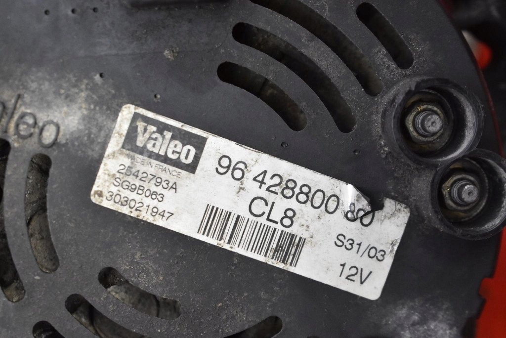 фото №7, Генератор 9642880080 fiat ulysse 2 ii 2.0 16v 136 km 02-10