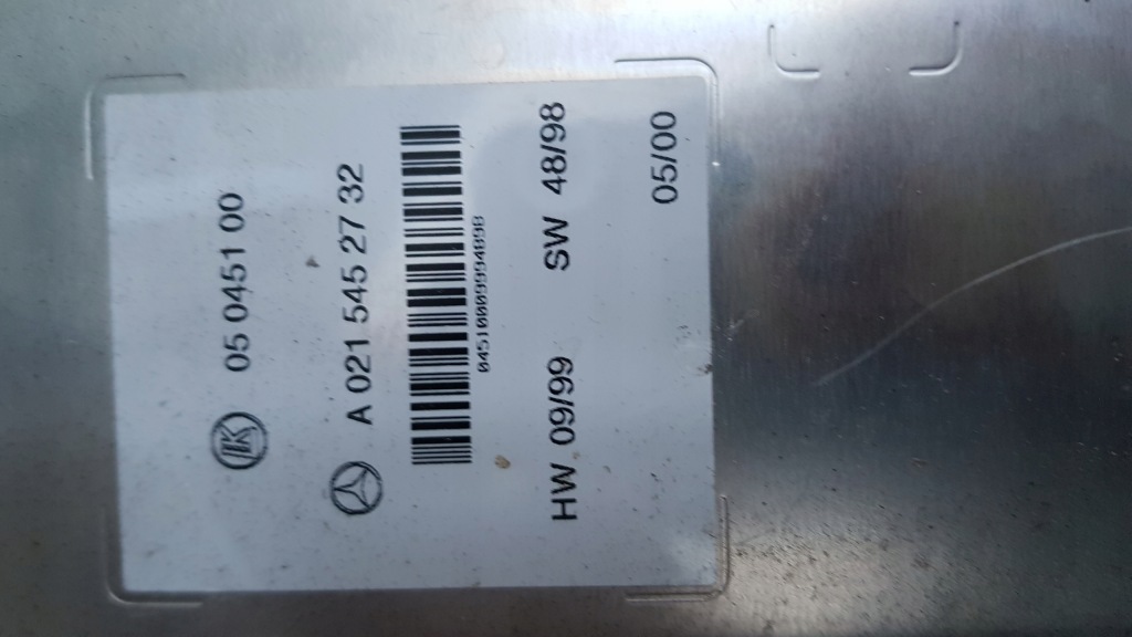 фото №3, Mercedes w220 модуль фаркоп a0215452732