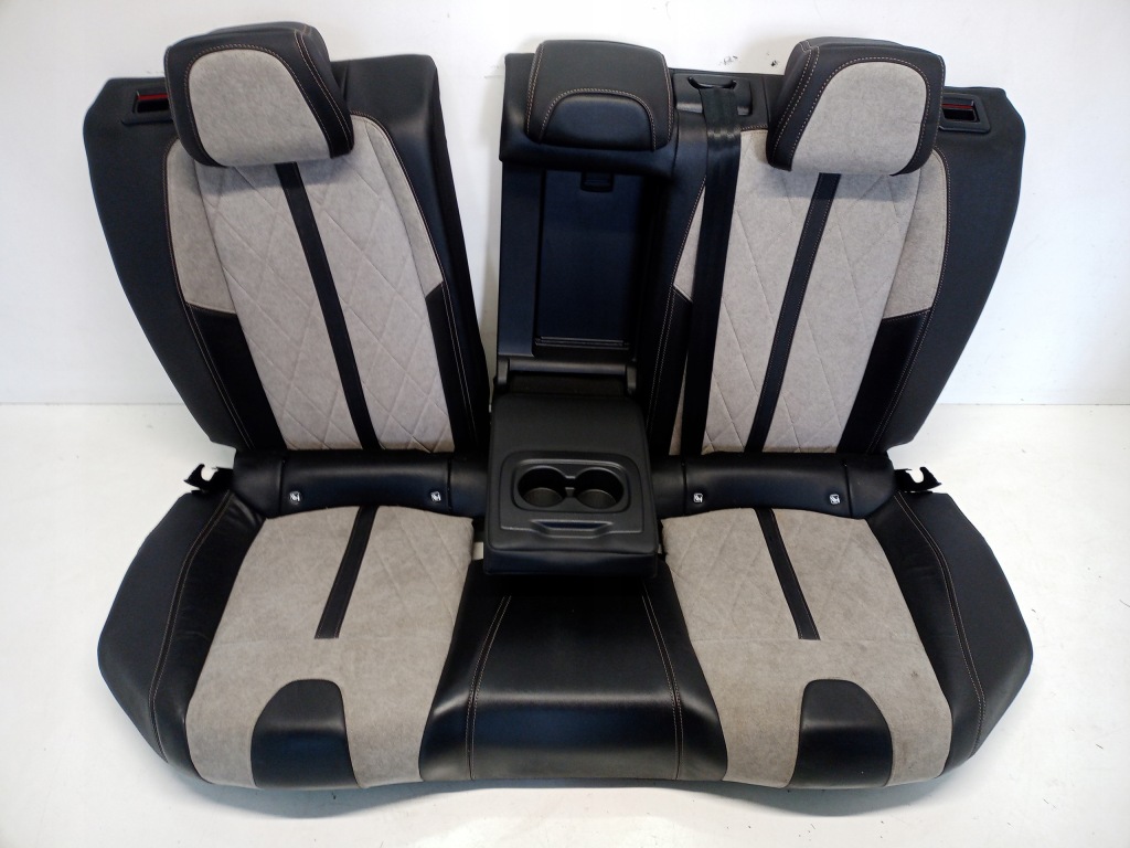 фото №14, Сидіння заднє сидіння pół шкіра підігрів масаж обшивки peugeot 508 ii sedan