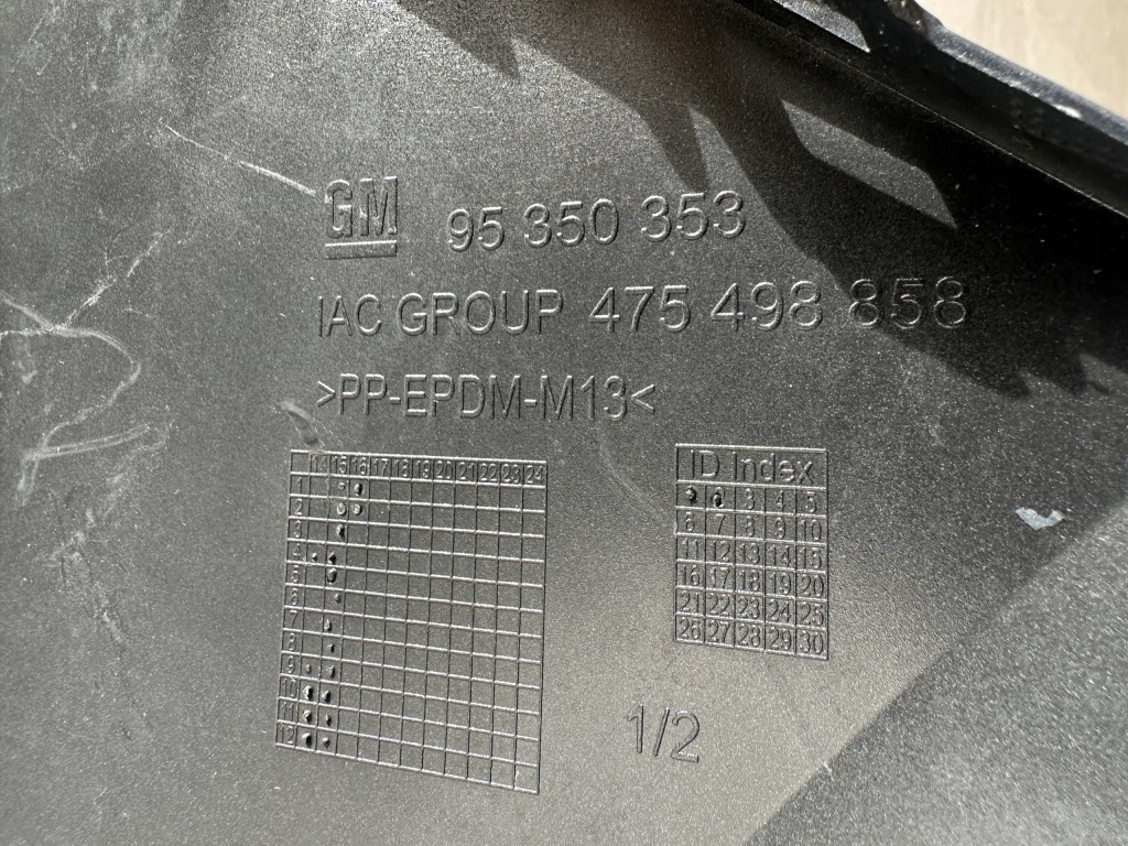 Бампер передній перед opel mokka 1 a 12-16 95350353 Доставка