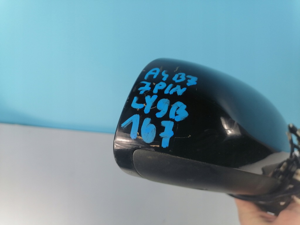 фото №7, Дзеркало праве audi a4 b7 ly9b 7 pin