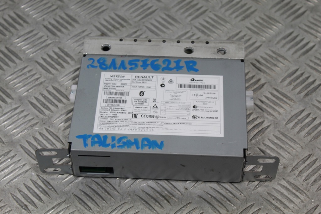 фото №1, Блок керування радіо navi talisman 281157627r