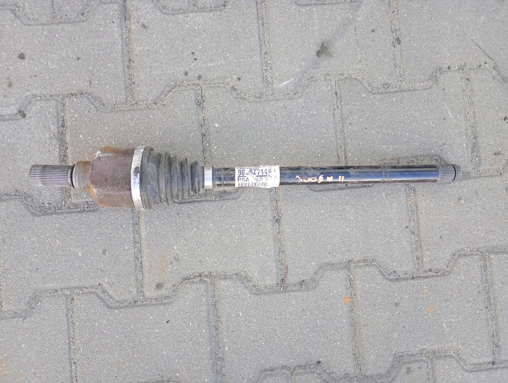 фото №1, Приводной вал левая opel grandland x peugeot 3008 ii 5008 ii 9808771480