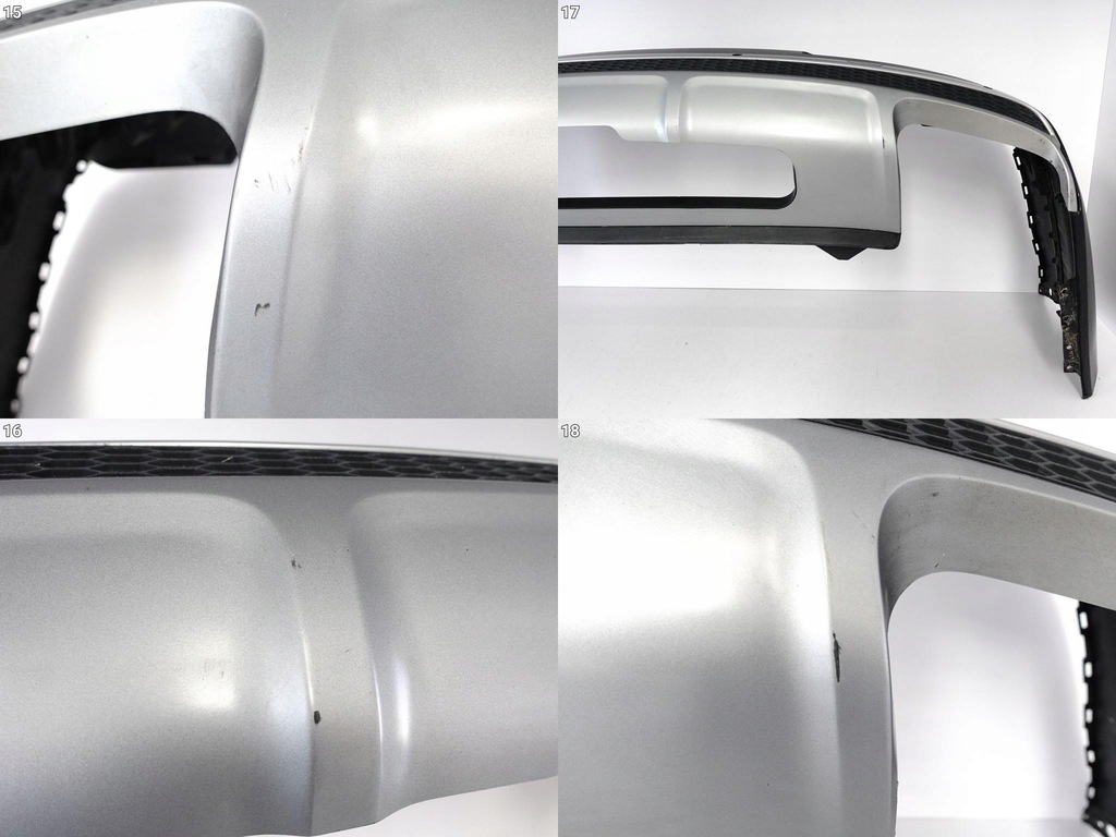 фото №10, Audi sq7 ii 4m0 15-19 бампер спойлер молдинг задняя 6xpdc