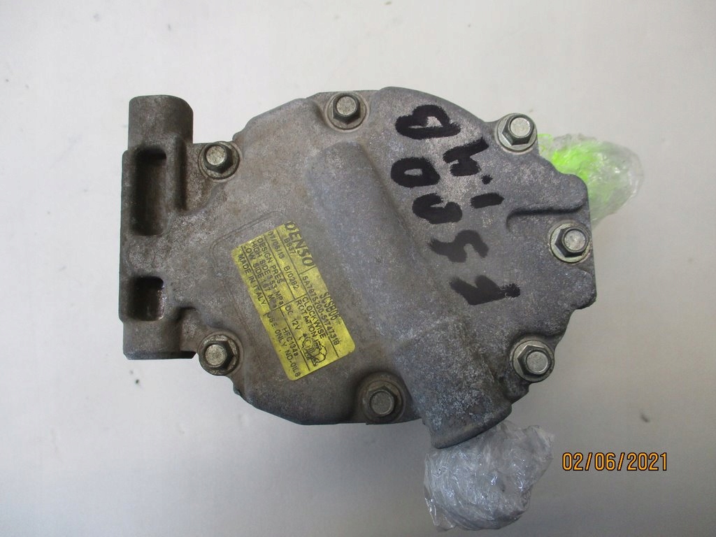 фото №6, Компрессор кондиционера fiat 500 1.4