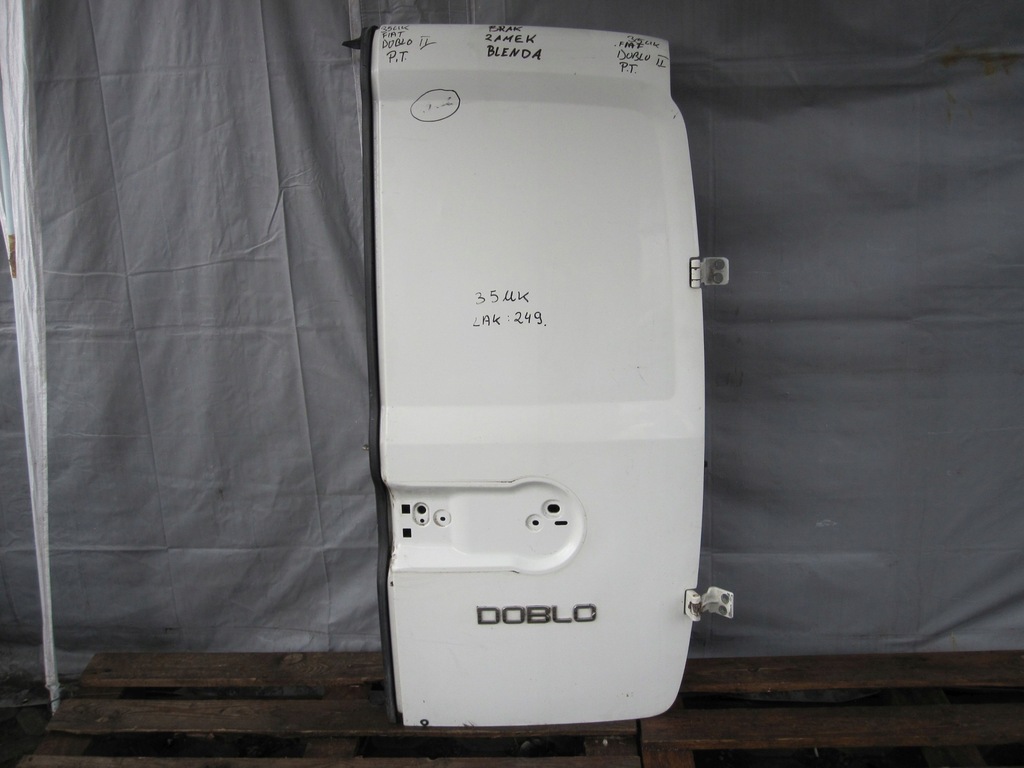 фото №1, Doblo ii combo d 12r дверь правое задняя