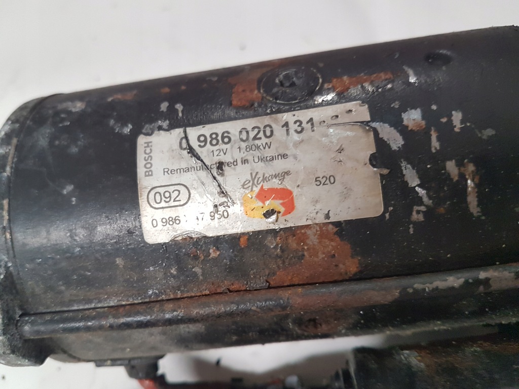 фото №5, Renault scenic iii стартер 1.9 dci 0986020131