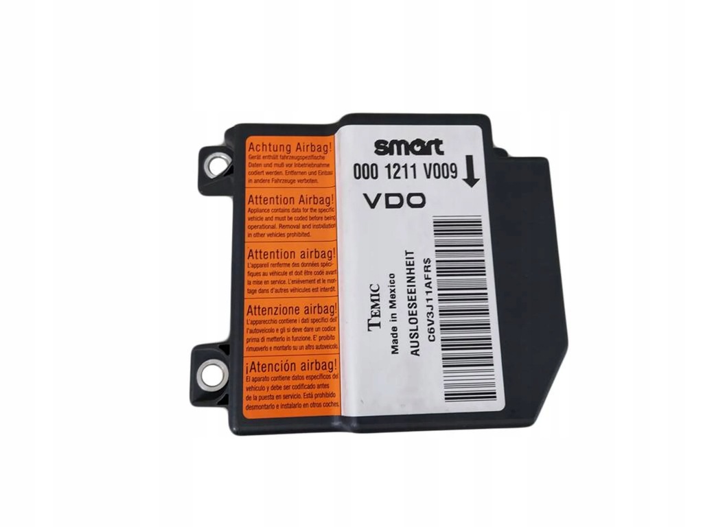 фото №1, Модуль датчик подушок подушка безпеки smart fortwo 450 i