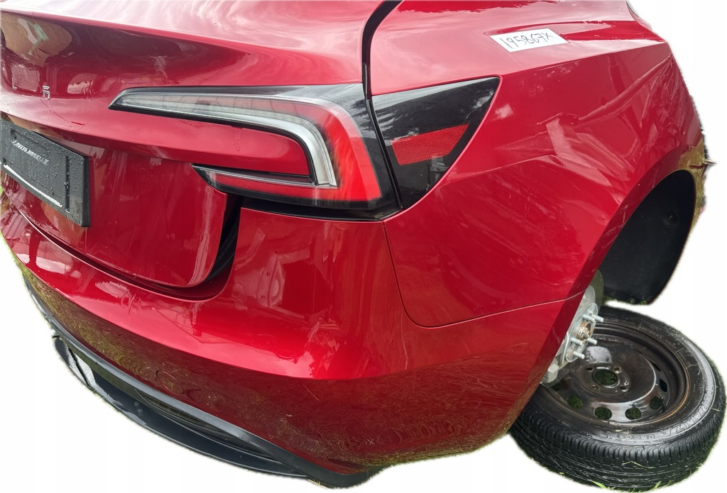 фото №10, Tesla model 3 lift 2024 highland кришка багажника багажника комплектна лампи камера