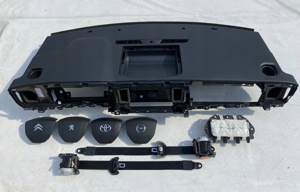 фото №1, Citroen jumpy приборная панель приборная панель консоль подушки безопасности ремни