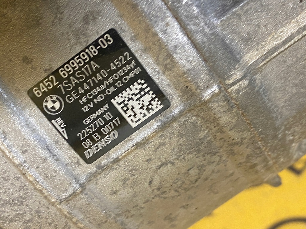 фото №7, Компрессор компрессор кондиционера bmw x5 g05 x7 g07 3 g30 6 g32 8 g14 g15