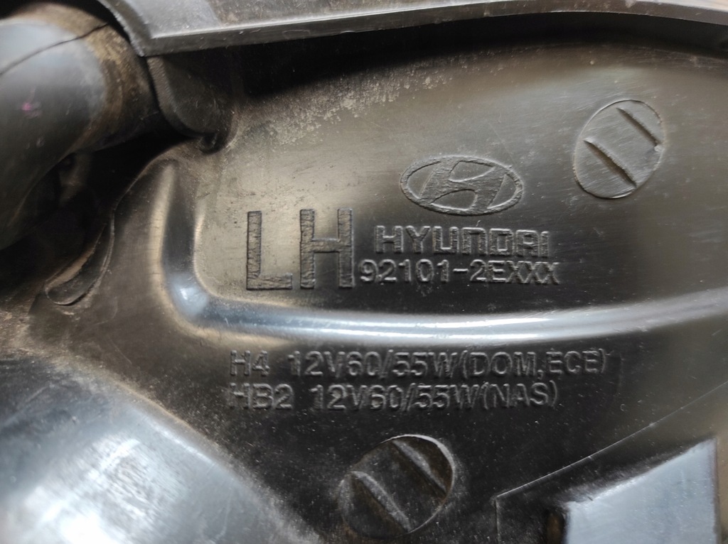фото №9, Hyundai tucson i 1 04- лампа левая перед 92101-2exxx