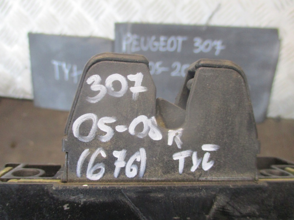 фото №2, Замок крышки задняя 9633089280 peugeot 307 05-08 r.