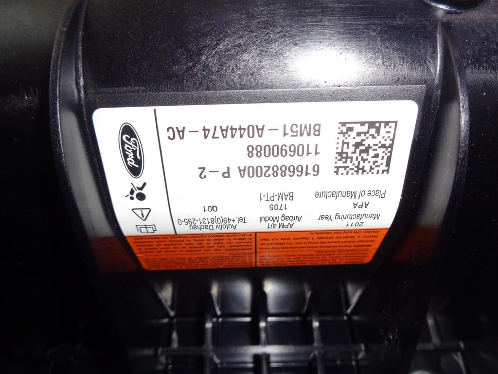 фото №16, Панель приладів приладова консоль запуск стоп подушка безпеки ремені ford focus iii mk3 10- eu