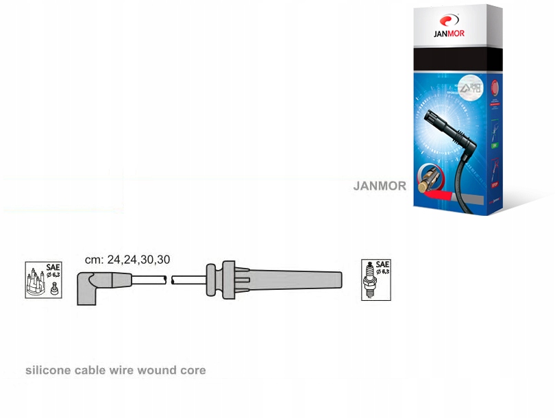 фото №1, Дроти запалювання kpl. chrysler janmor