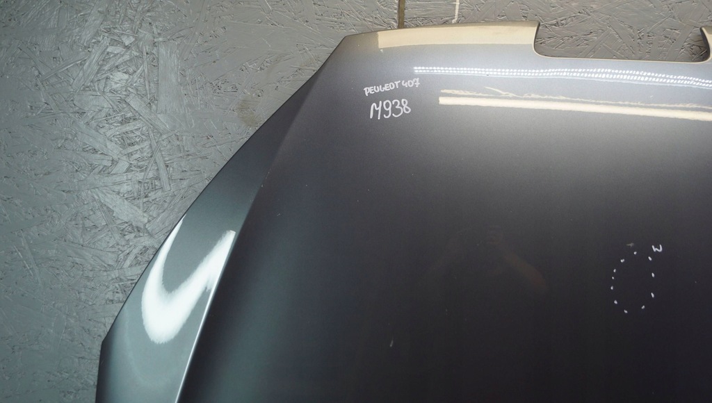 фото №5, Peugeot 407 капот крышка двигателя m938