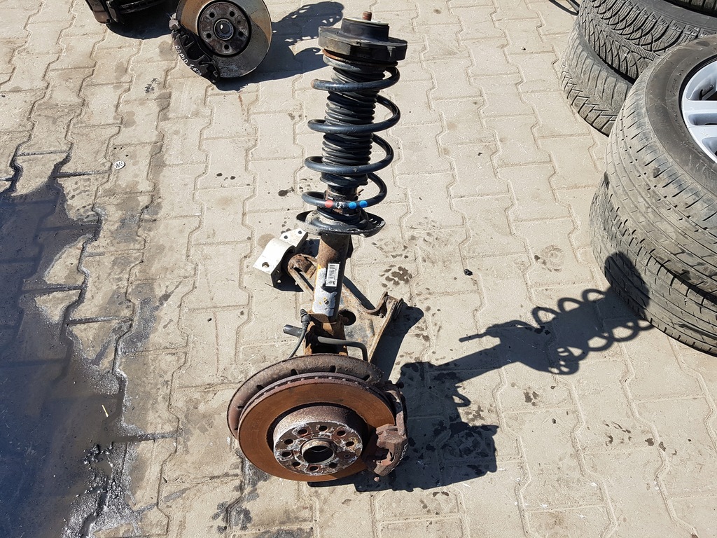 фото №1, Leon 2 ii 1.6 b амортизатор поворотный кулак правая перед