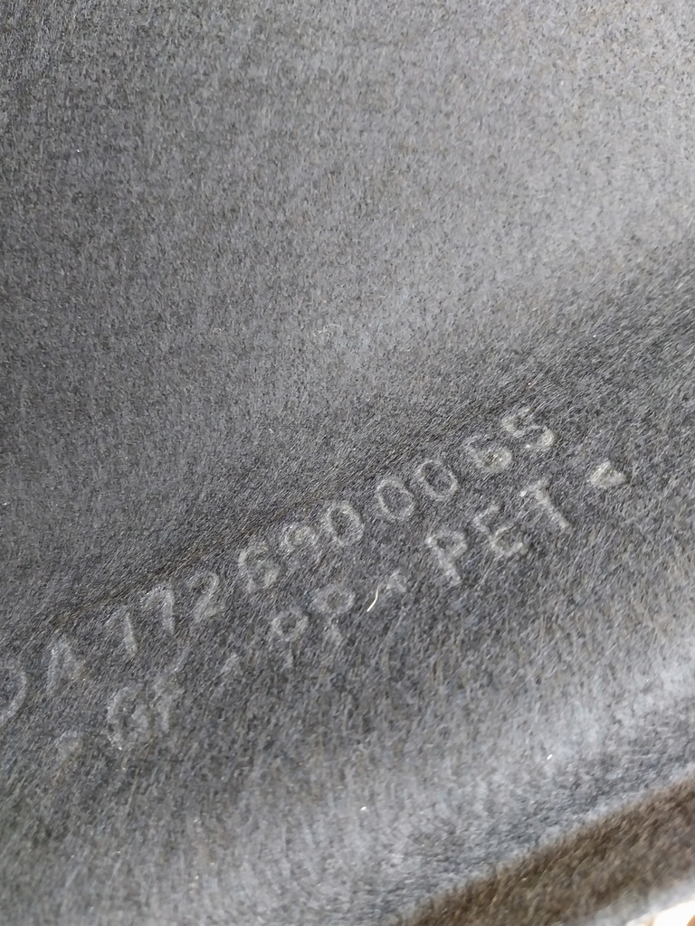 фото №6, Mercedes r172 slk обшивка багажника полка коврик