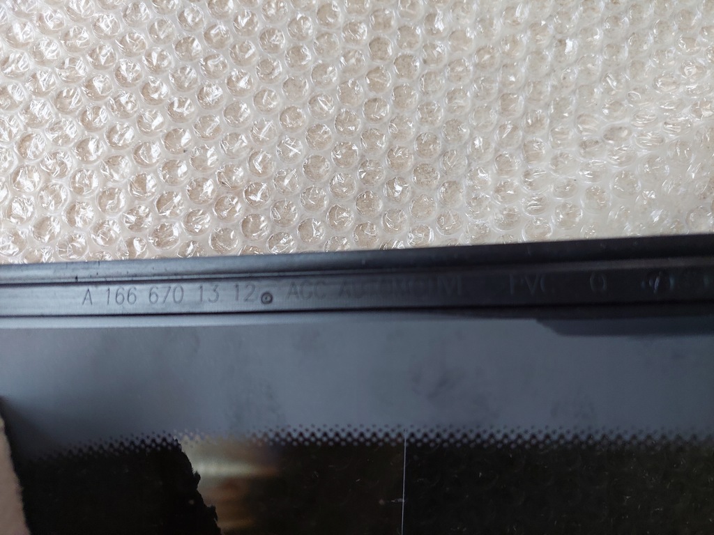 фото №10, Стекло боковая - тонированная - левая - mercedes ml w166 - gle w166 - nowa