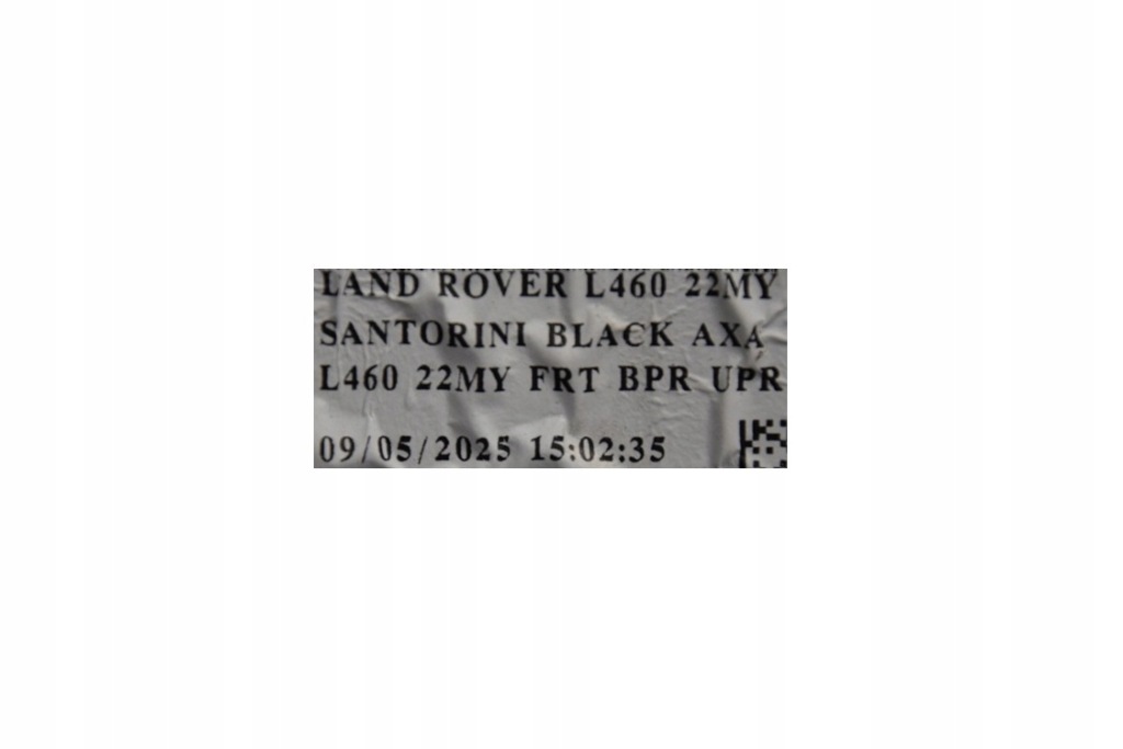 Land rover range rover v l460 21-26r. передний бампер перед с Разборки