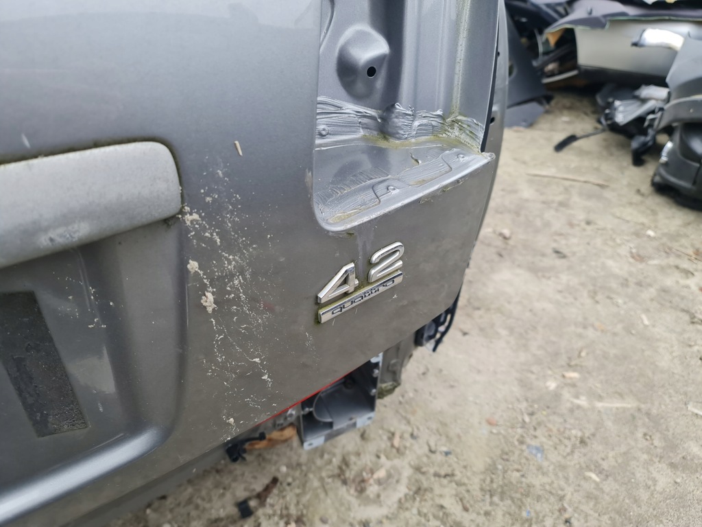 фото №10, Крышка багажника багажника audi a8 d3 без оснащения ly7q lubelskie