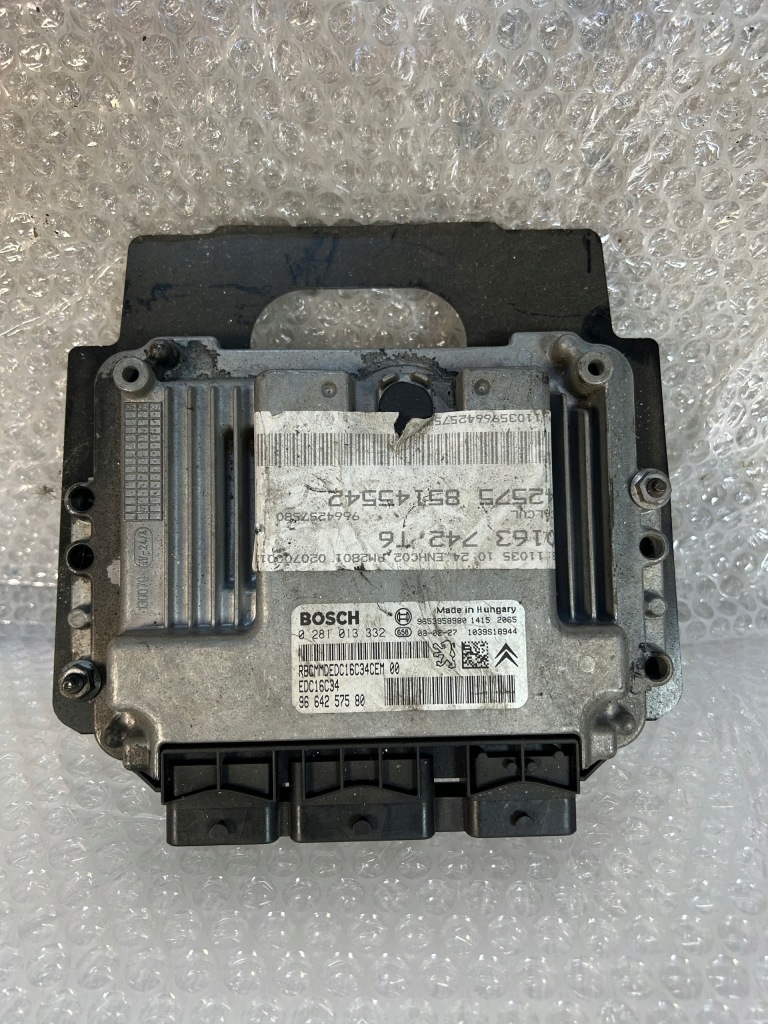 фото №1, Бортовий комп'ютер 9664257580 citroen peugeot 1.6 hdi
