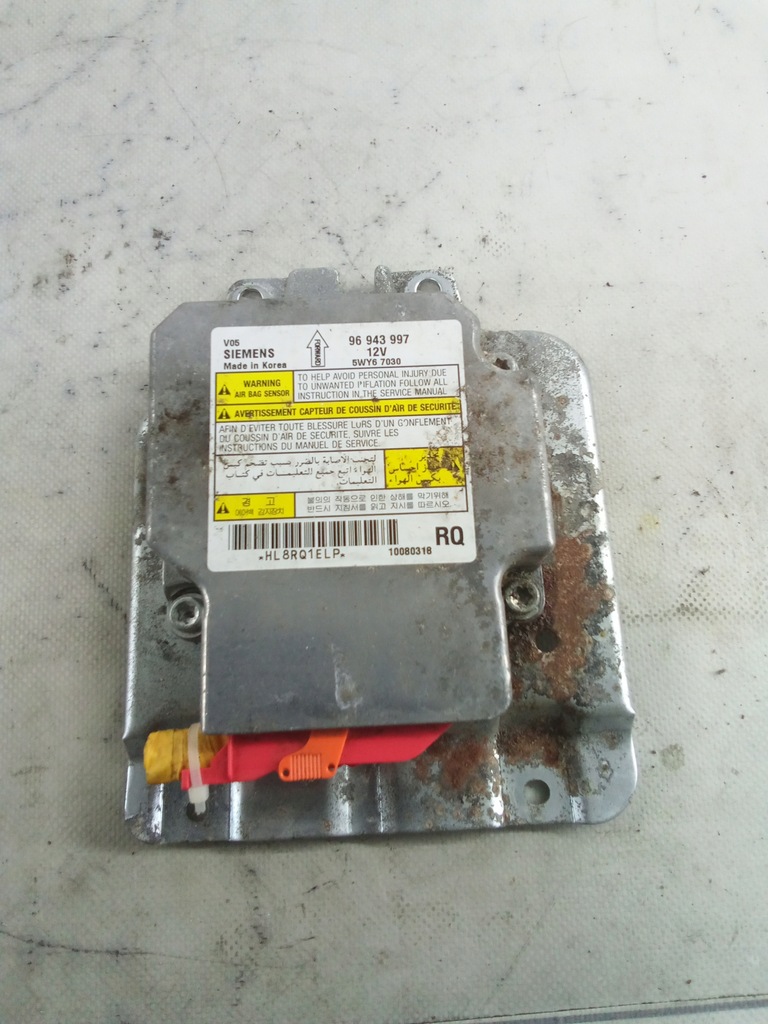 фото №1, C934 модуль подушка безопасности chevrolet epica 96943997