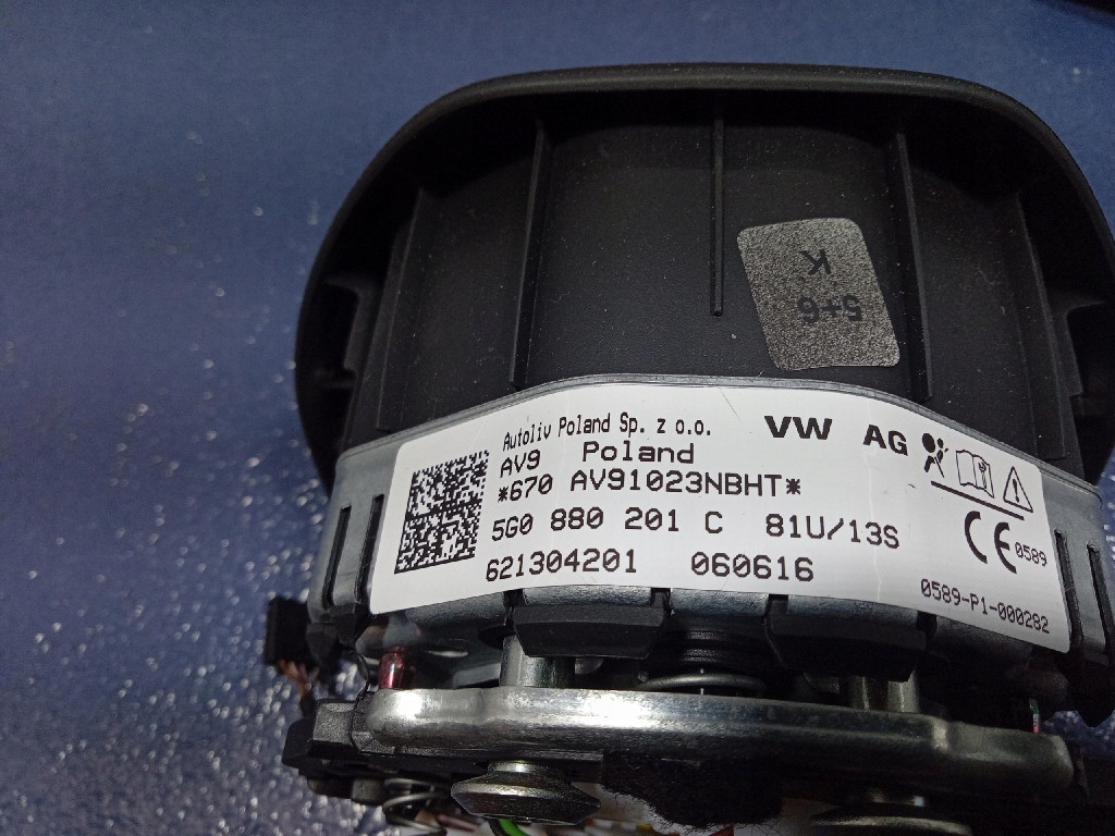 фото №7, Vw passat b8 приборная панель приборная подушки безопасности ремни 3g1857003al kpl