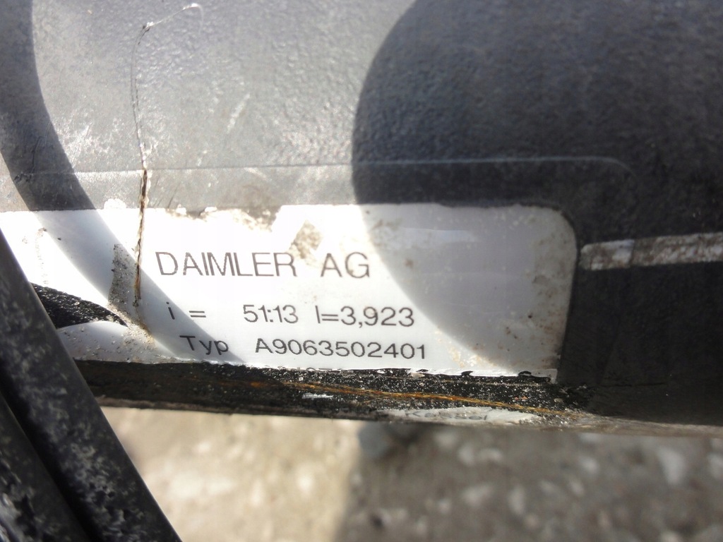 фото №7, Міст задній sprinter crafter 51:13 lift 9063502401