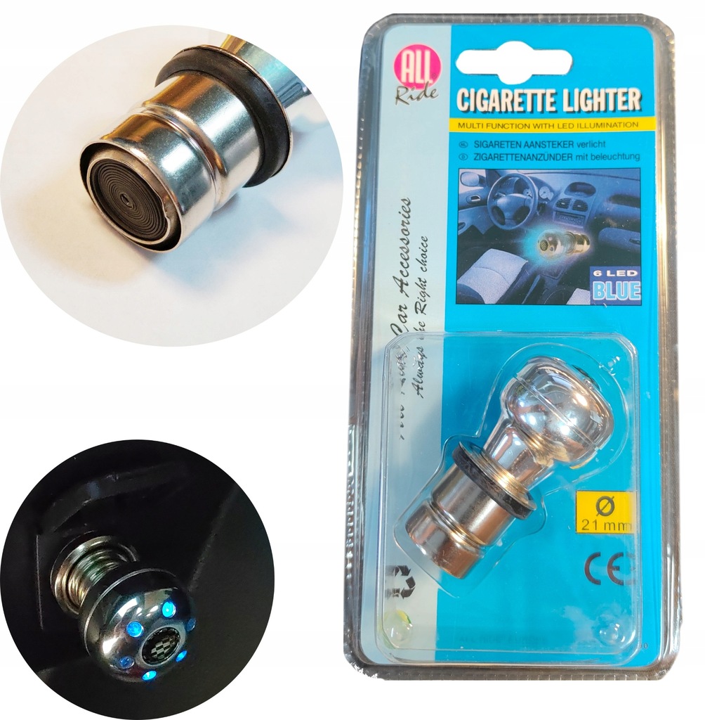 фото №1, Прикурювач штекер штекер do автомобіля 6x led тюнінг