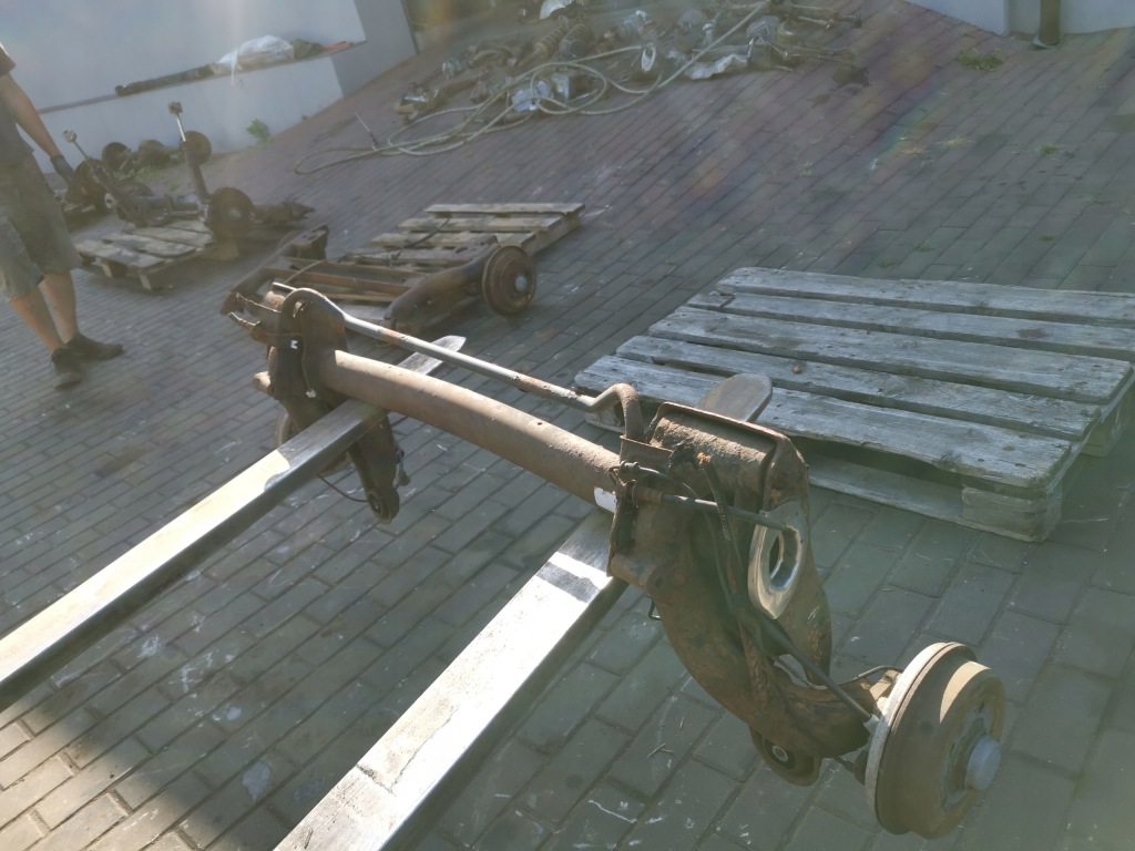 фото №7, Балка подвеска задняя задняя mercedes a w168