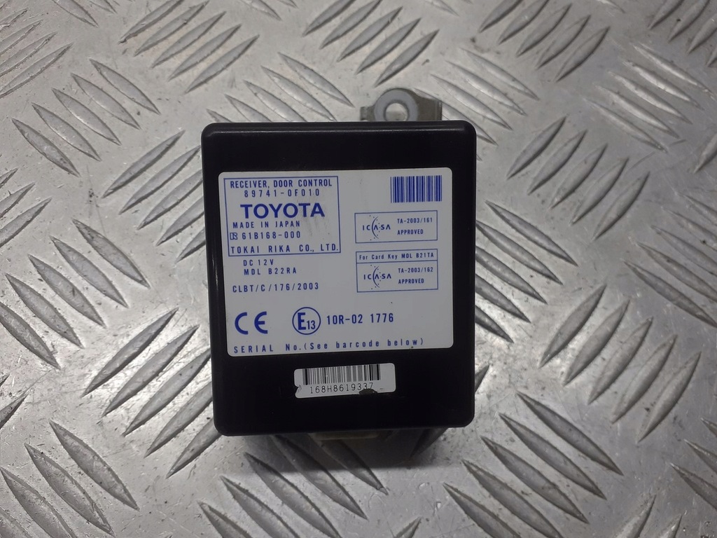 фото №1, Модуль дверь toyota corolla verso ii 2.2 d4d 89741-0f010