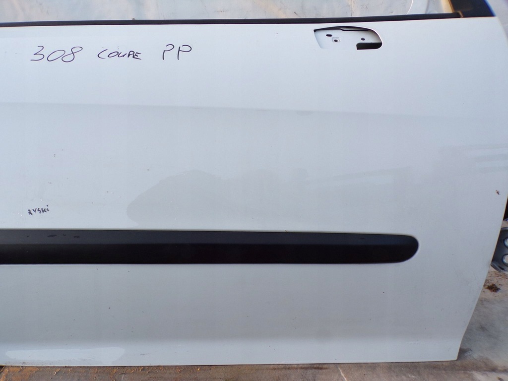 фото №6, Двері правий перед peugeot 308 3 двері