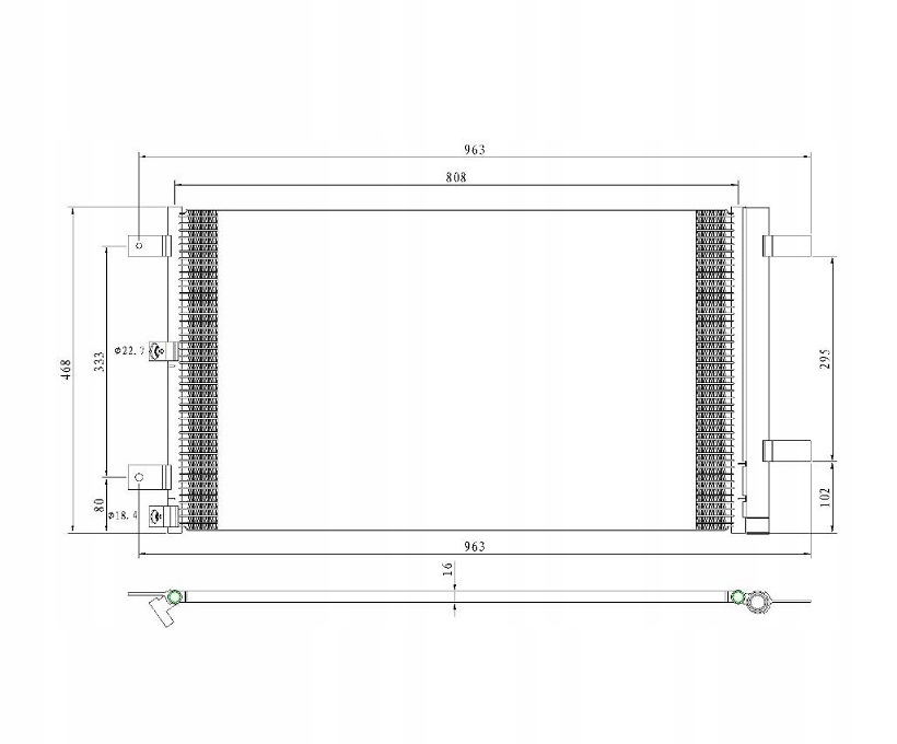 фото №1, Радиатор кондиционера ford f-150 15- fl3z19712a