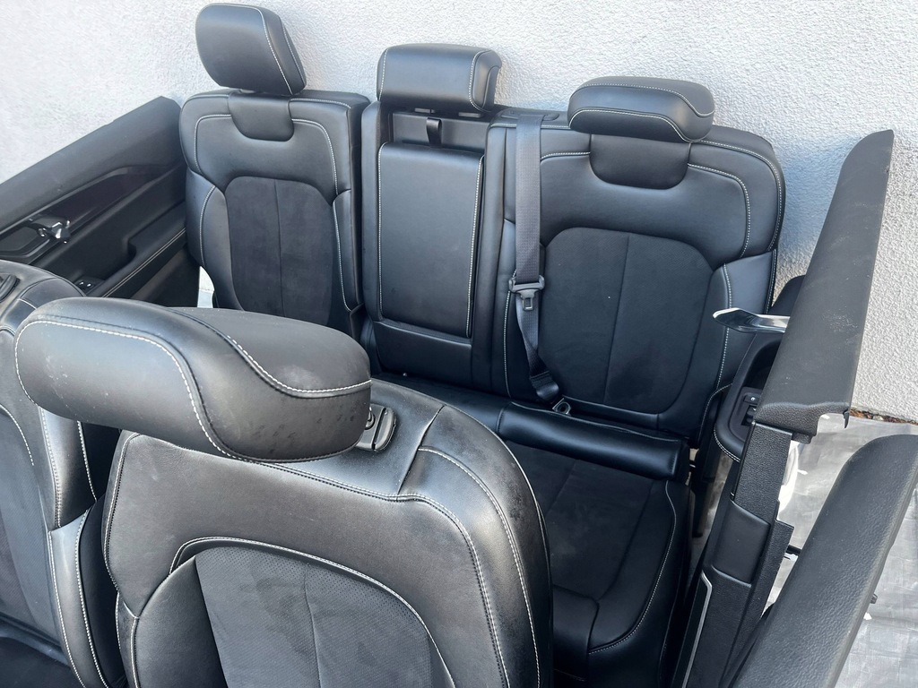 фото №10, Jeep grand cherokee wl сиденья заднее сиденье обшивки 2022- короткий кожа