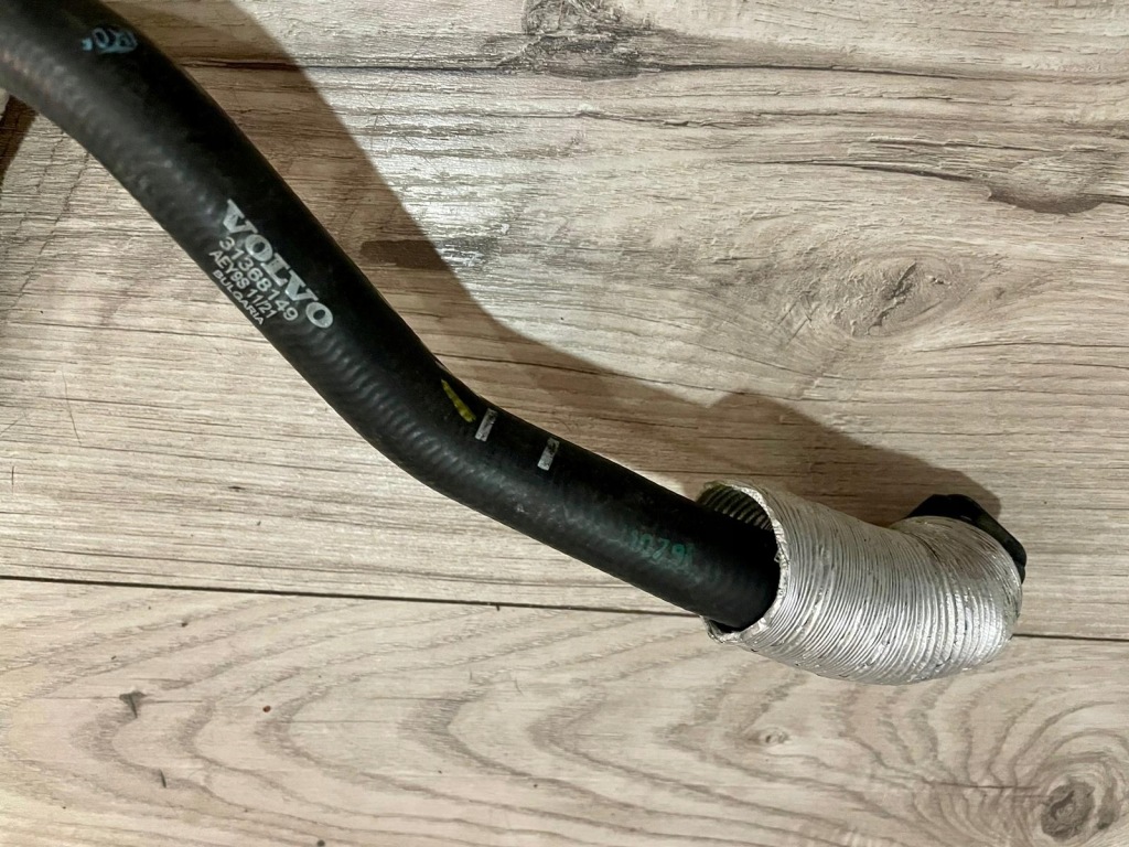 фото №6, Volvo xc60 ii plug-in hybrid xc90 ii t8 трубка патрубок шланг води радіатора