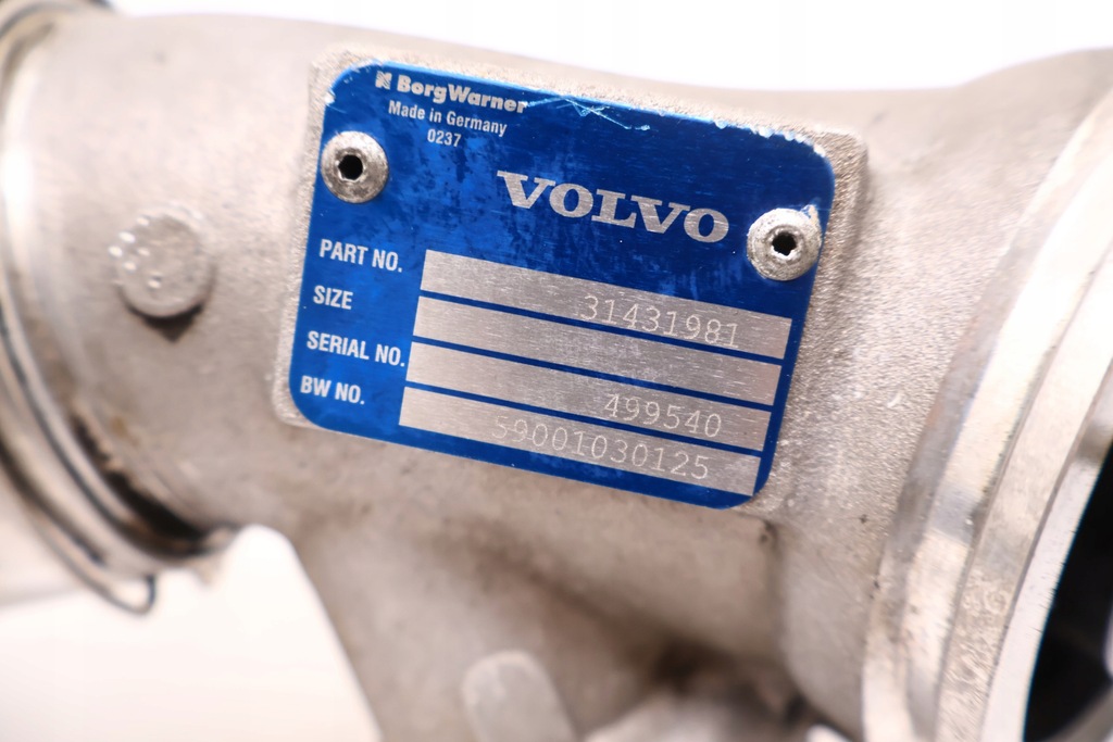 фото №6, Volvo xc60 ii v60 ii 2.0 d4 шланг интеркулер клапан турбины 31431981