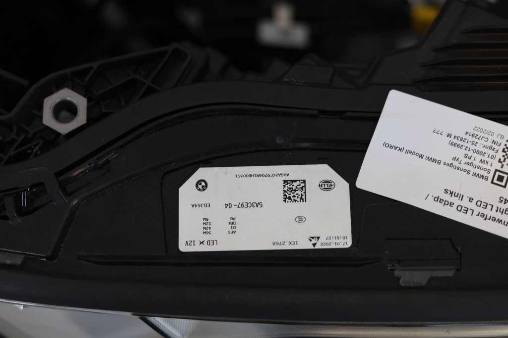 фото №12, Перед bmw ix i20 капот бампер m-pakiet крыло лампа led усилитель c1m